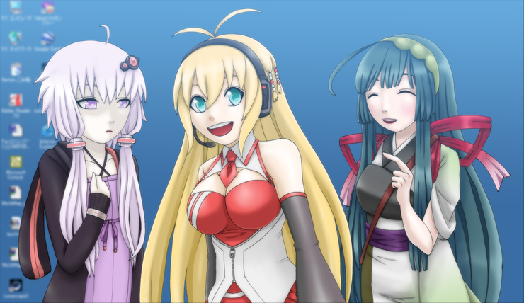 ボイロ3人娘~胸囲の格差社会~