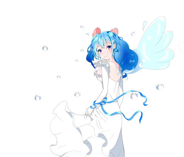 透明感のあるミクさん