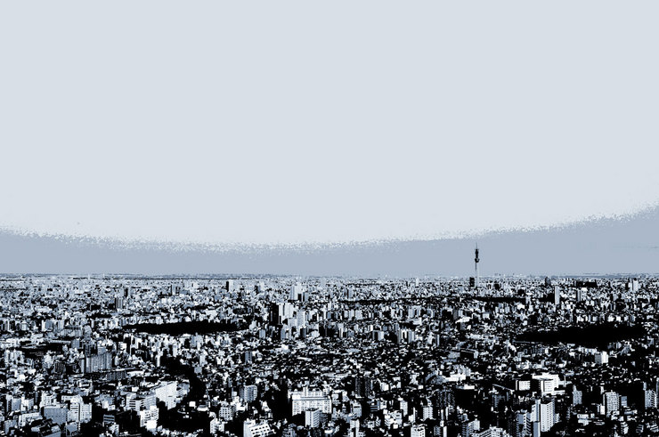 東京の街
