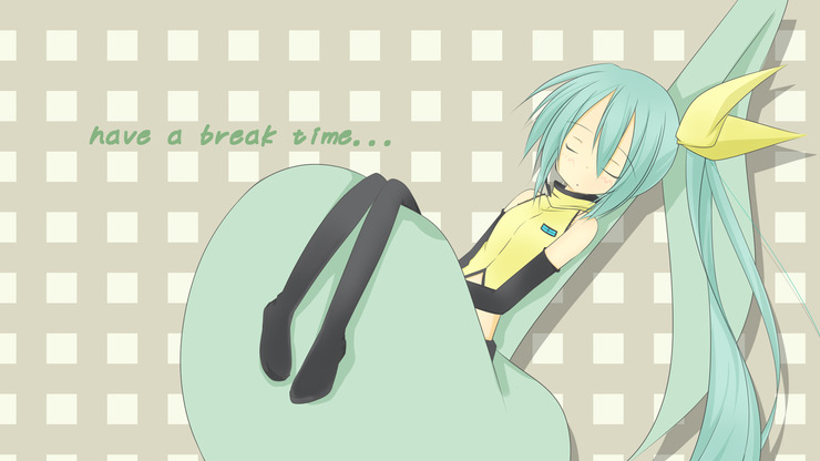 ちょっと一休み...