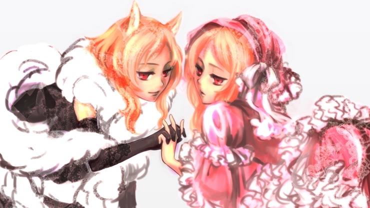 ミコちゃん×2