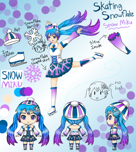 Skating Snowflake, Snow Miku