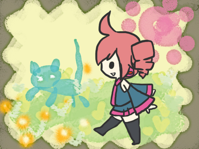絵日記風ちびテト