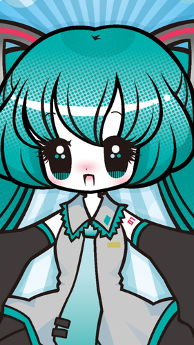 初音ミクの肖像