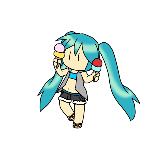 アイスですよ