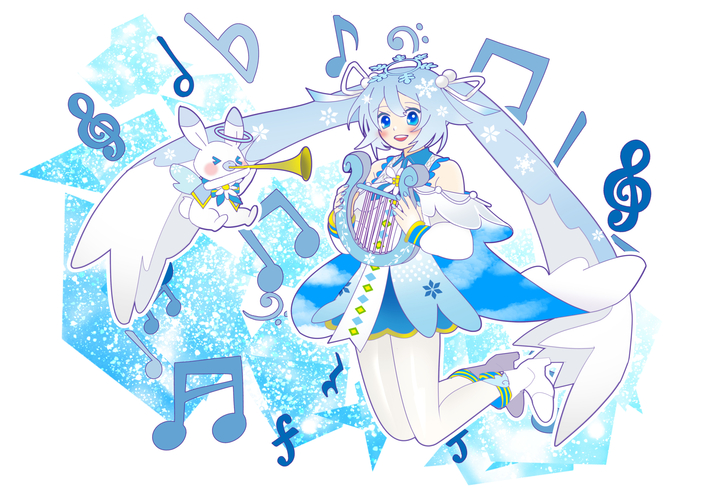 雪ミクさん