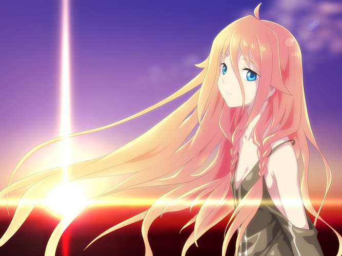 夜明けとイアさん