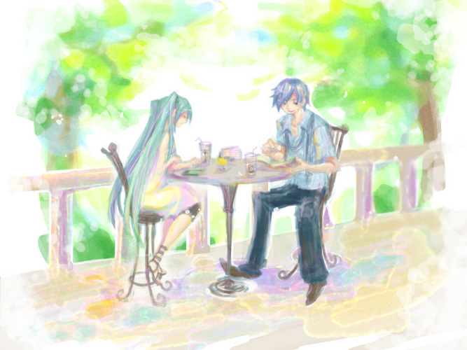 読みかけの本とアイスコーヒー
