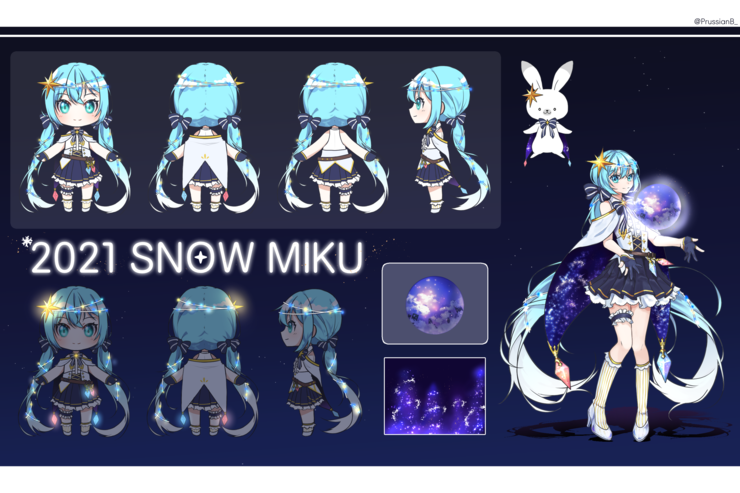 2021年 雪ミク