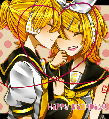 鏡音誕生日おめでとう!
