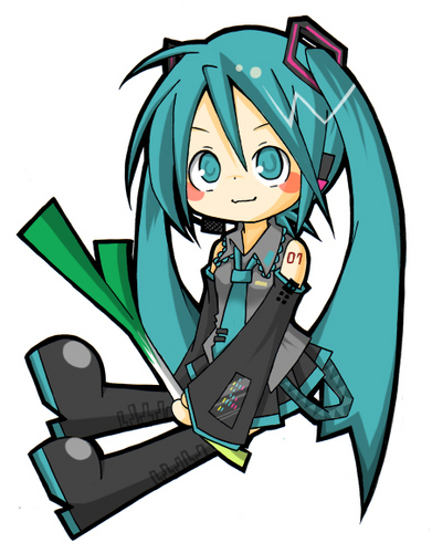 初音ミク初描き!
