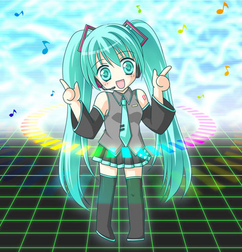 電脳世界に響く歌