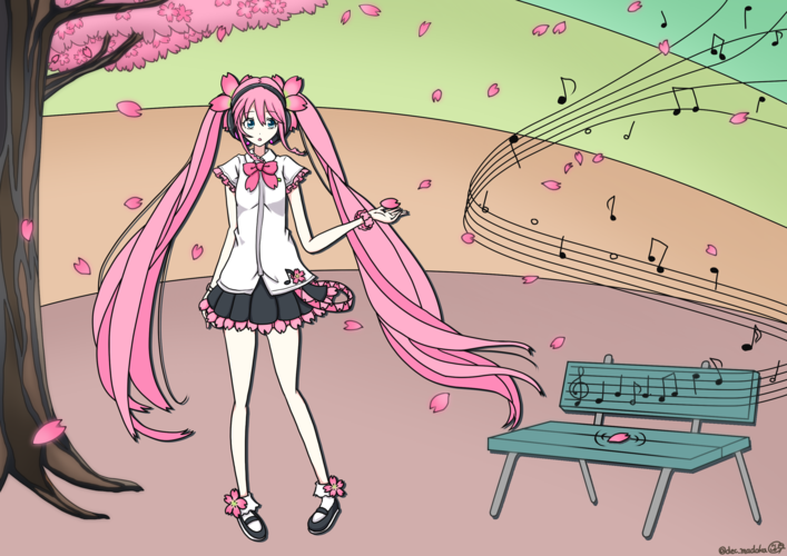桜ミクさん2017ver