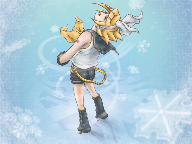 *雪の砂丘*