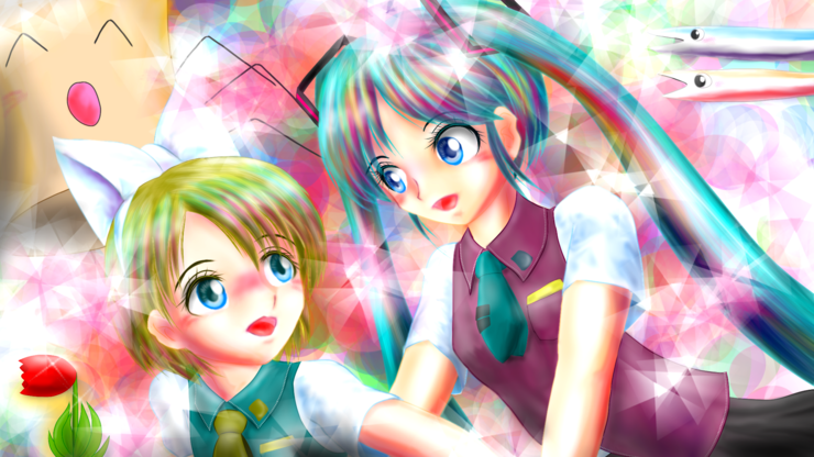 美しい夢(with チューリップ)