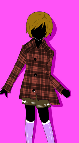 チェックが描きたかった
