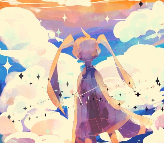 ミクと空