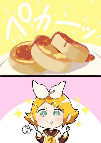 パンケーキとリンちゃん