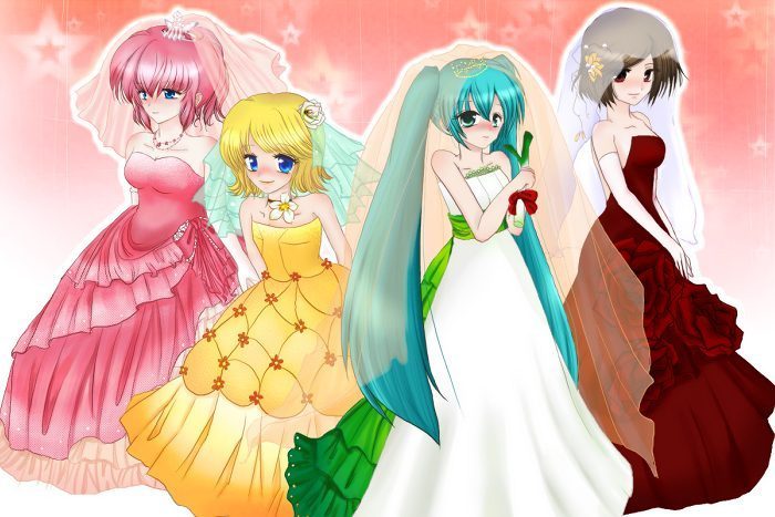 ボーカロイドのウェディング
