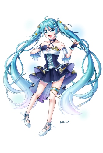 オリジナル衣装ミクさん