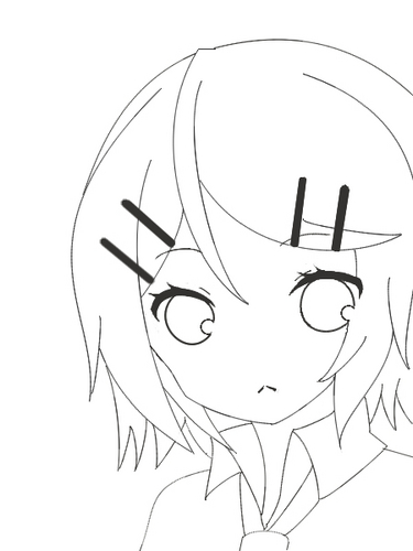リン線画。