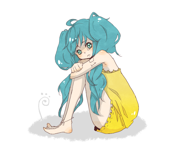 泣かないで。