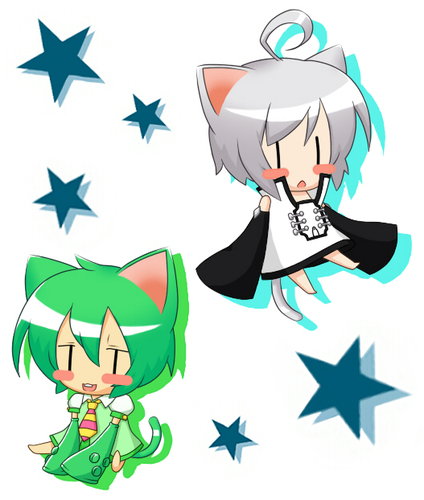 にゃんこガチャポ&ピコ