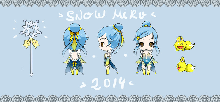 Snow Miku 2014 Frozen Star