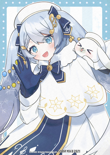 雪ミクちゃん!