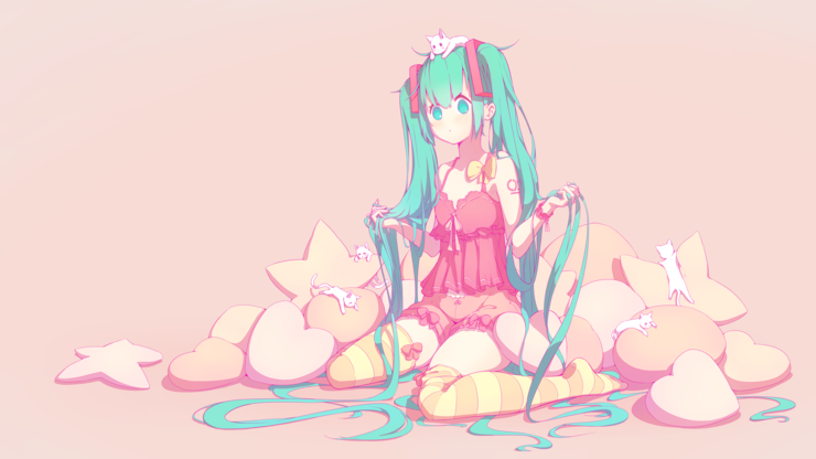 ミクと子猫