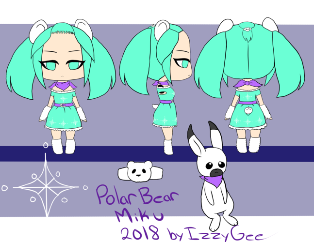 Polar Bear Miku