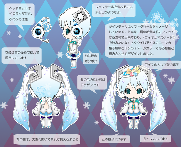 青い雪A