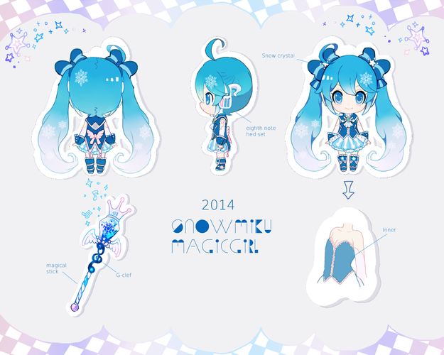 SnowMIKU×Magicgirl
