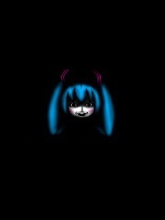 暗闇にて2(携帯待ちうけVer.)