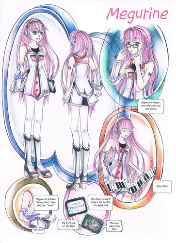 Megurine's Design Uniform
