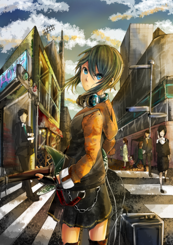 路上単独早朝ライブ