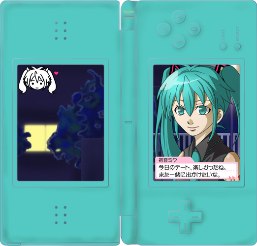 ミクとDSデート。