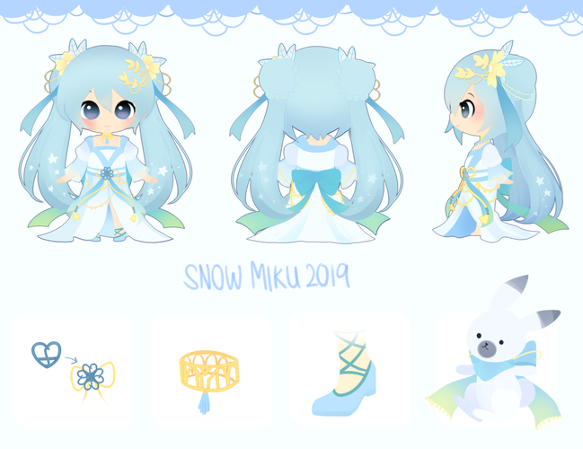 Snow Miku 2019 design 2