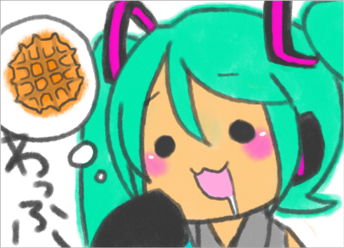 わっふーw