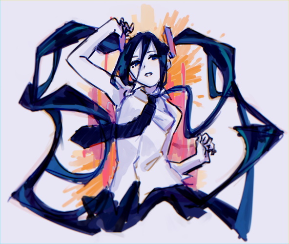 Hypersomnia落書き
