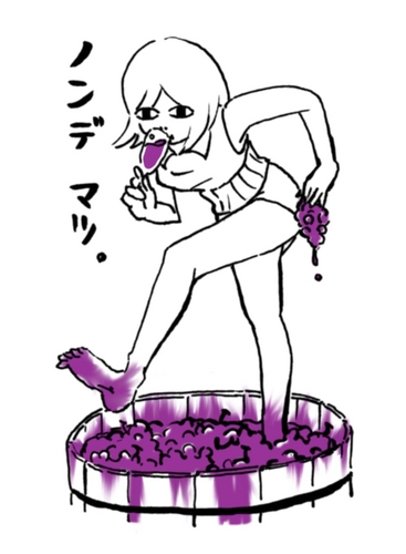 迷子_ぶどう祭り