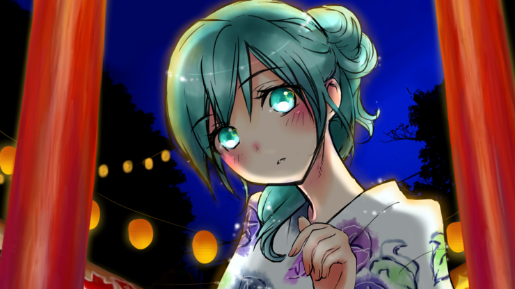 05 浴衣ミクさん