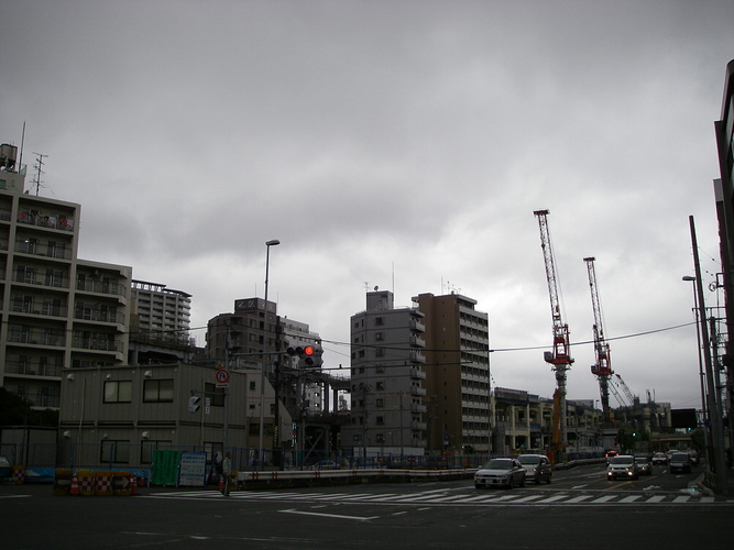 During construction