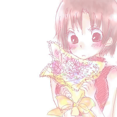 めーちゃんに花束