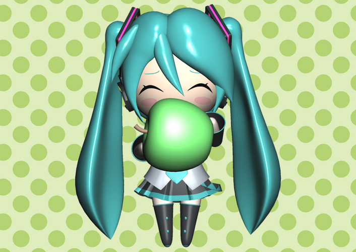 もぐもぐミクさん