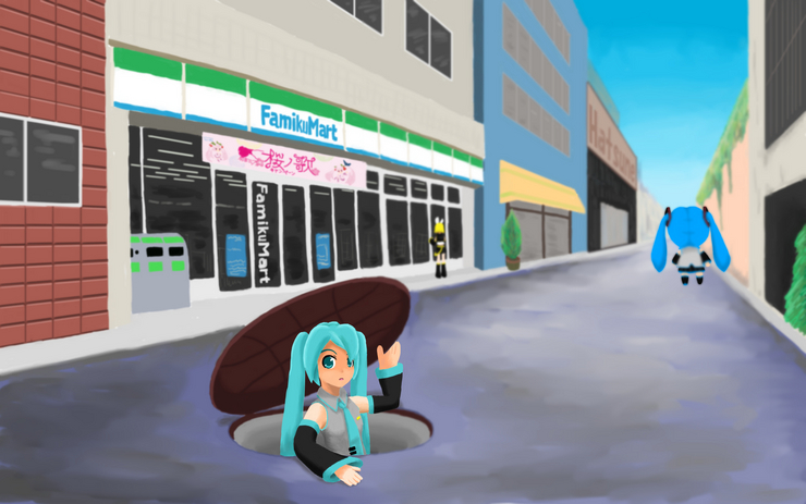 ある街のミクさん
