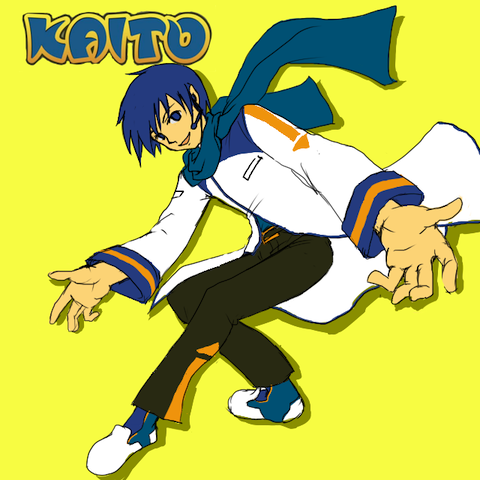 KAITO パッケージのあのポーズ
