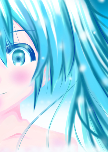 ミクさん生誕祭イラスト2