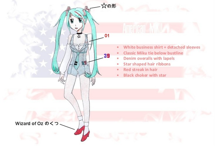 American Miku Design