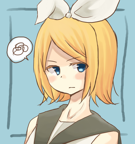 不機嫌リンちゃん
